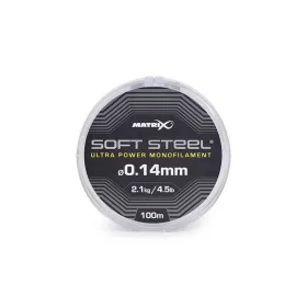   Matrix Soft Steel Ultra Power Monofilament 0,14mm 100m Monofil Mainline