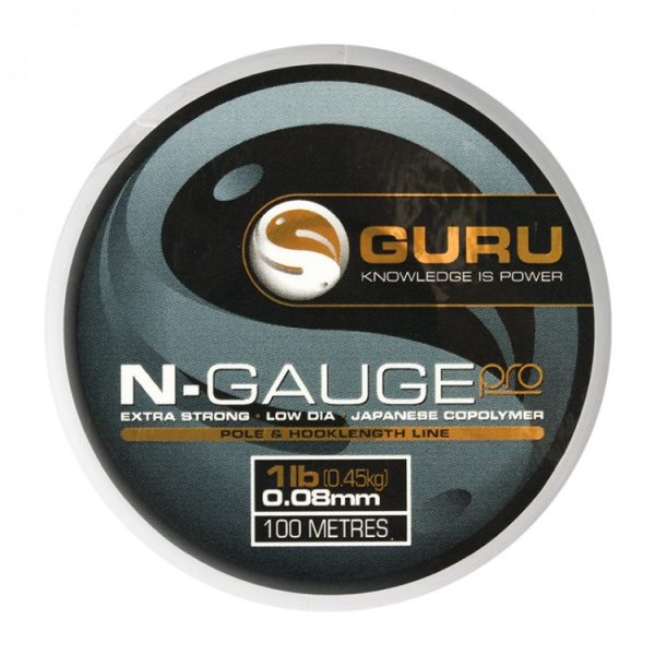 Guru N-Gauge Pro braid - 0,08mm- 100m
