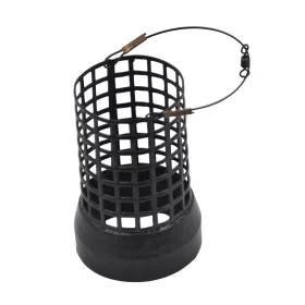   Garbolino Ring Distance Feeder Stamped Metal XL 70g Open End Side Feeder Basket