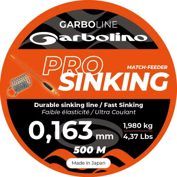 Garbolino Garboline Pro Sinking 0,260mm 500m Sinking Monofilament Mainline
