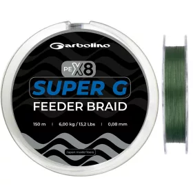   Garbolino Super G Feeder Braid 0.08mm 150m feeder braided line / braided line