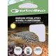 Garbolino Nickel Maggot/Worm Hooks To Fluorocarbon 16 Flats, Bearded Monofilament Pre-tied Hooks 10pcs