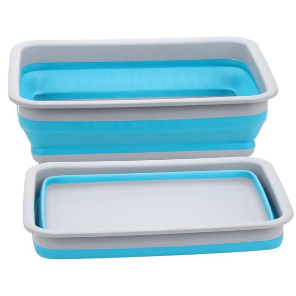 Garbolino 2pcs squeezable rectangular storage box / jelly box