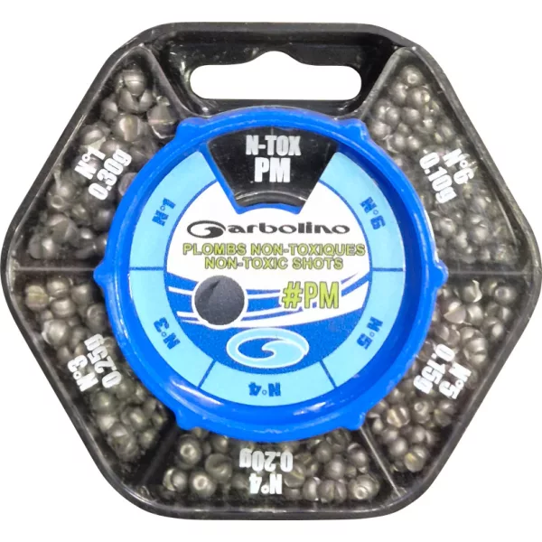 Garbolino Competition Non-Toxic Shot Lead Set 1,3,4,5,6 5x12gr