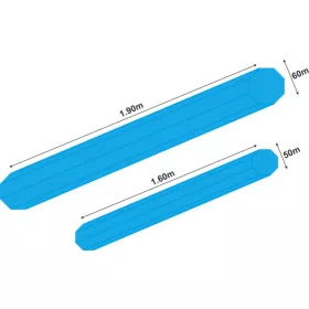   GARBOLINO TUBE PROTECTION OCTOGONAL ANTI-UV transport tube 1,90m x 60mm