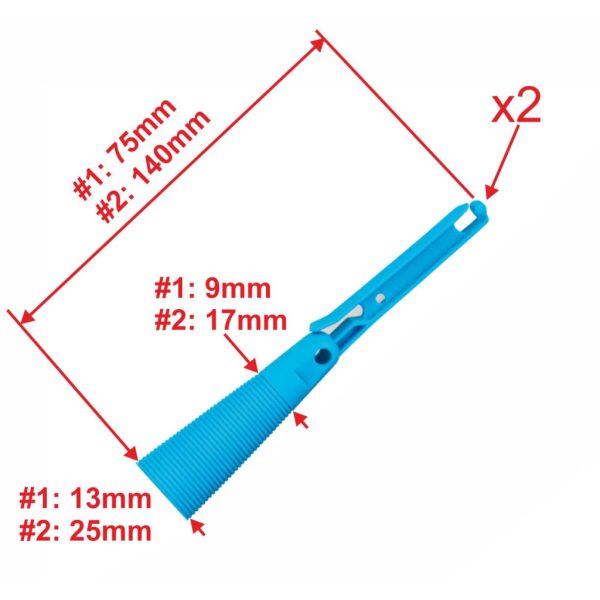 Garbolino Winder Bung For Elastic 1st Section 2pcs