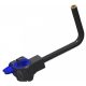 Garbolino MULTIGRIP OPEN 90° faucet 35x10cm D25/36 - Adapter