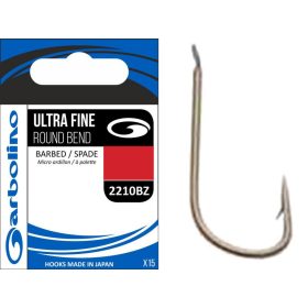 Garbolino Ultra Fine Round Bend 2210Bz / size 20 hook