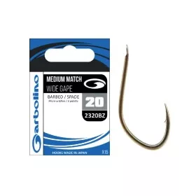 Garbolino 2320BZ hook 16 / MEDIUM MATCH / WIDE GAPE
