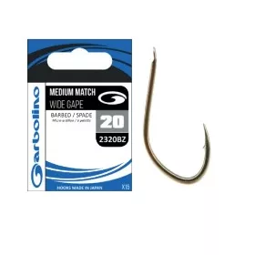 Garbolino 2320BZ hook 18/ MEDIUM MATCH / WIDE GAPE