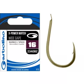 Garbolino 2340BZ 14 hook / X-POWER MATCH / WIDE GAPE
