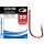 Garbolino SUPRA FINE RED ROUND BEND / 2210RD 22 hooks