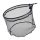 Garbolino Landing Net Latex Light Match D40 Diving head