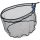 Garbolino Landing Net Latex Light Carp 50x45cm Diving Head
