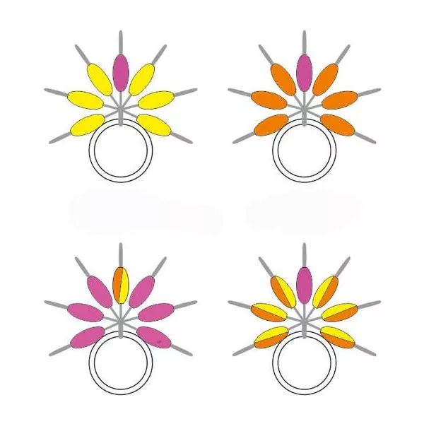 Garbolino - STREAMLINE DROP LINE VISUALIZER - Small items - Stopper - Trout rubber stopper