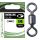 Garbolino - STREAMLINE MICRO EMERILLONS ROLLING SIMPLE - Rotating clamp - Trout rotating