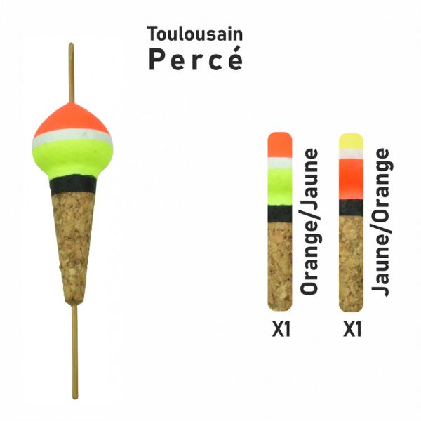 Garbolino - STREAMLINE TROUT FLOAT x2 - PIERCED TOULOUSAIN FLOAT - Floats - Trout floats