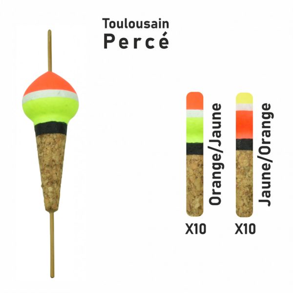 Garbolino - STREAMLINE TROUT FLOAT X20 - PIERCED TOULOUSAIN FLOAT - Floats - Trout floats