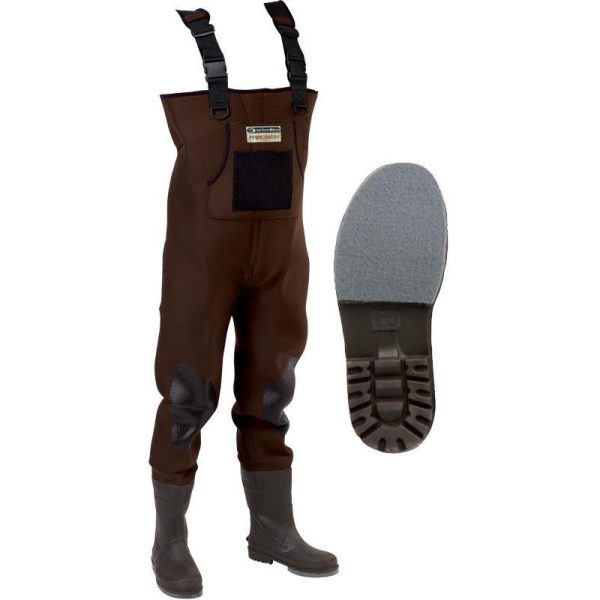 Garbolino - CHEST WADERS NEO PRECISION PRO - MIXED SOLES 46-47 - Melles boots - Neoprene boots
