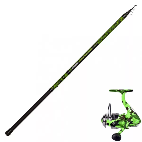 Garbolino Rod Jungle Tele Rod 3,6m and Reel Set