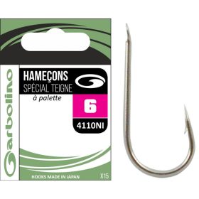   Garbolino - STREAMLINE TROUT HOOKS 4110NI - Spinning-offset hook - Trout hook - Barbed hook, Spade end hook