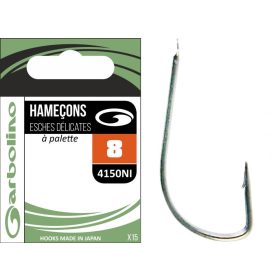   Garbolino - STREAMLINE TROUT HOOKS 4150NI - Spinning-offset hook - Trout hook - Barbed hook, Spade end hook