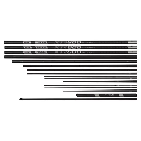 Matrix XTR600 Elite Pro 16.00m Pole Rod Package