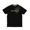 Matrix Hex Print Black T-shirt M