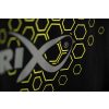Matrix Hex Print Black T-shirt M