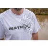Matrix Hex Print White T-shirt S