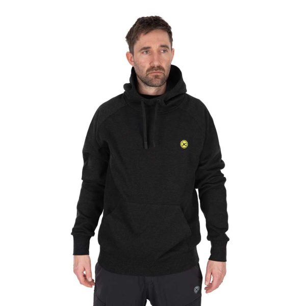 Matrix Black Marl Hoody Sweater L