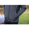 Matrix Charcoal Marl Zip Hoody Pullover S
