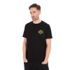 Matrix Large Fade Logo Black-Lime T-Shirt S