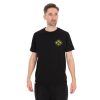 Matrix Large Fade Logo Black-Lime T-Shirt L