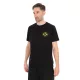 Matrix Large Fade Logo Black-Lime T-shirt 2XL
