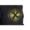 Matrix Large Fade Logo Black-Lime Hooded Sweatshirt L