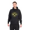 Matrix Large Fade Logo Black-Lime Hooded Sweatshirt L