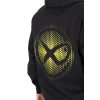 Matrix Large Fade Logo Black-Lime Hooded Sweatshirt XL
