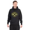 Matrix Large Fade Logo Black-Lime Hooded Sweatshirt 2XL