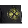 Matrix Large Fade Logo Black-Lime Hooded Sweatshirt 2XL