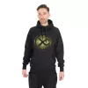 Matrix Large Fade Logo Black-Lime Hooded Sweatshirt 2XL
