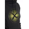 Matrix Large Fade Logo Black-Lime Hooded Sweatshirt 3XL