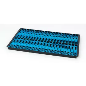   Matrix Loaded Pole Winder Tray 13cm (42 Pack) Light Blue Winder