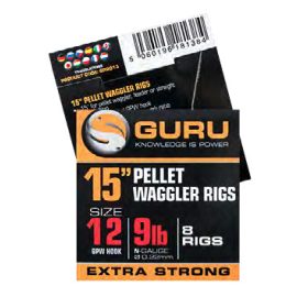   Guru Bait Band Ready Rig 15 pre-tied hook - 38 cm - 18 GPW - 0,15mm