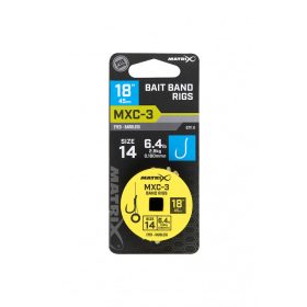 Matrix MXC-3 14 Barbless, Eyed 2.9kg 45cm Pre-tied Hook 8pcs