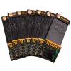 GURU QM1 STANDARD HAIR READY RIGS 4 Size pre-tied QM1 hook (12 - 0.19MM)