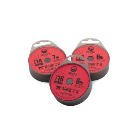   Guru QM1 Bait Bands 14 Eyed, Barbless Monofilament Pre-tied Hook 8 pcs