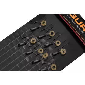   Guru SMWG Bait Bands 14 Eyed, Barbless Monofilament Pre-tied Hook 8 pcs