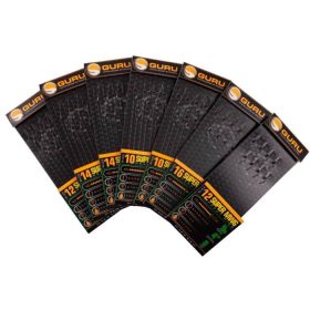   Guru Tackle - SMWG Standard Hair 4 Size 16 (0.17mm) pre-tied hook