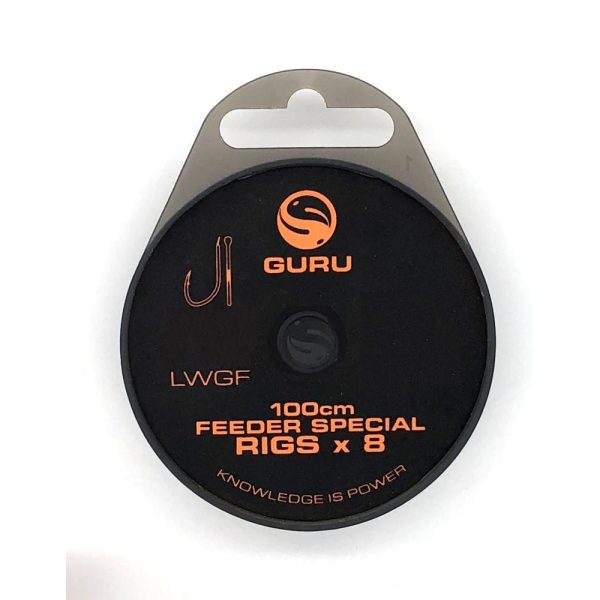 Guru LWGF Feeder Special Rig 1m Size 10 x 8 (0.19mm) - prebaited hook